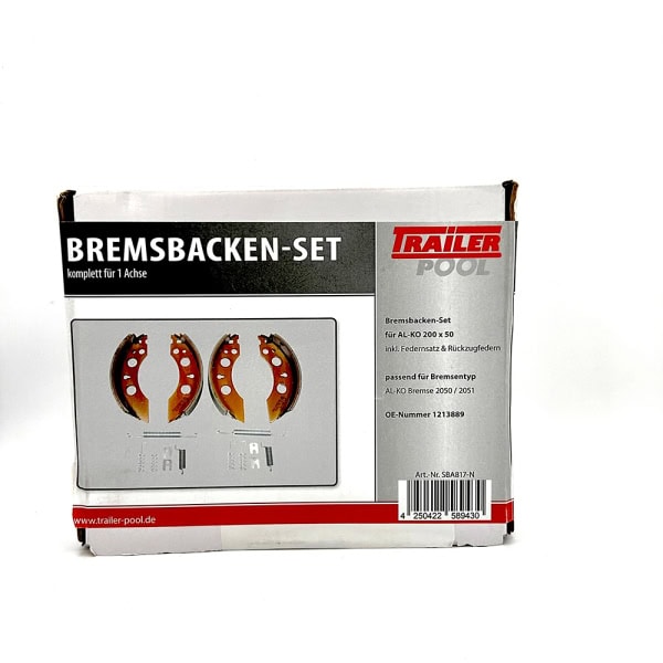 Bremsbackenset AL Ko 200x50 1213889 Max Parts Shop