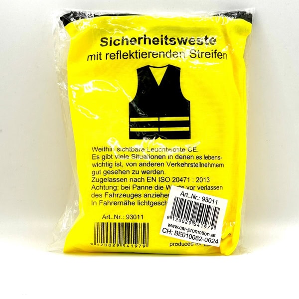 HP Sicherheitsweste Gelb 93011 Max Parts Shop