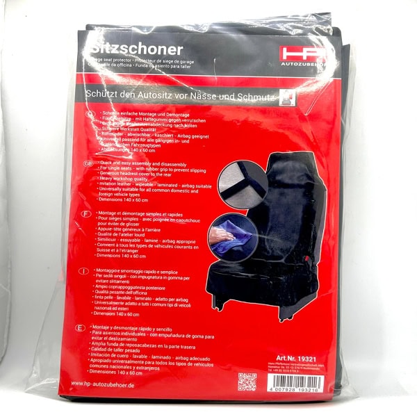 Hp Autositzschoner 19321 Max Parts Shop