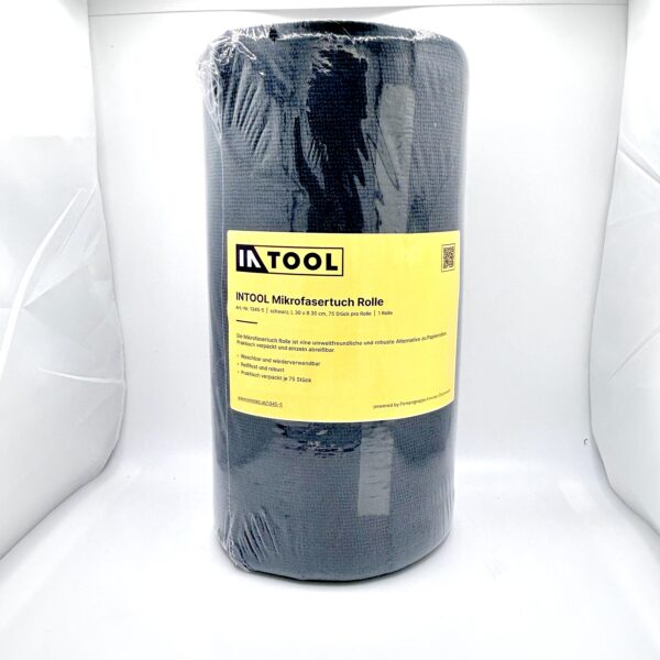 Mikrofasertuchrolle Innotec - Intool, schwarz, 1345-5