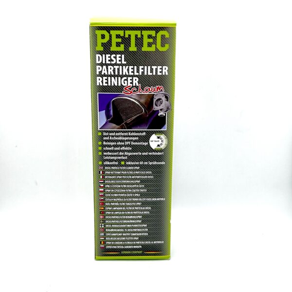 Diesel Partikelfilter Reiniger Schaum - mit Sprühsonde - Petec 72550