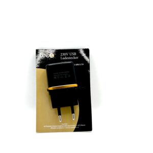 Ladestecker 230 V USB Doppelt - CPC - 22202A