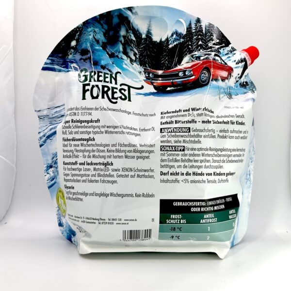 Sonax Antifrost & Scheibenreiniger - Klarsicht Green Forest 3 Liter – Bild 2